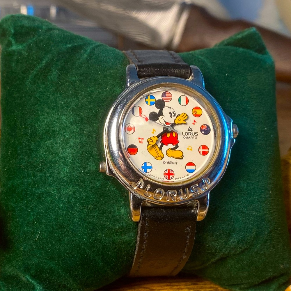 LORUS brand Mickey Mouse watch